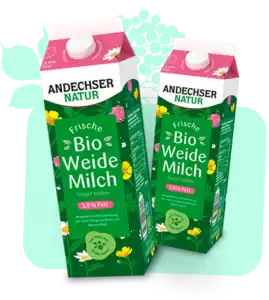 Frische Bio-Weidemilch 3,8% Fett
